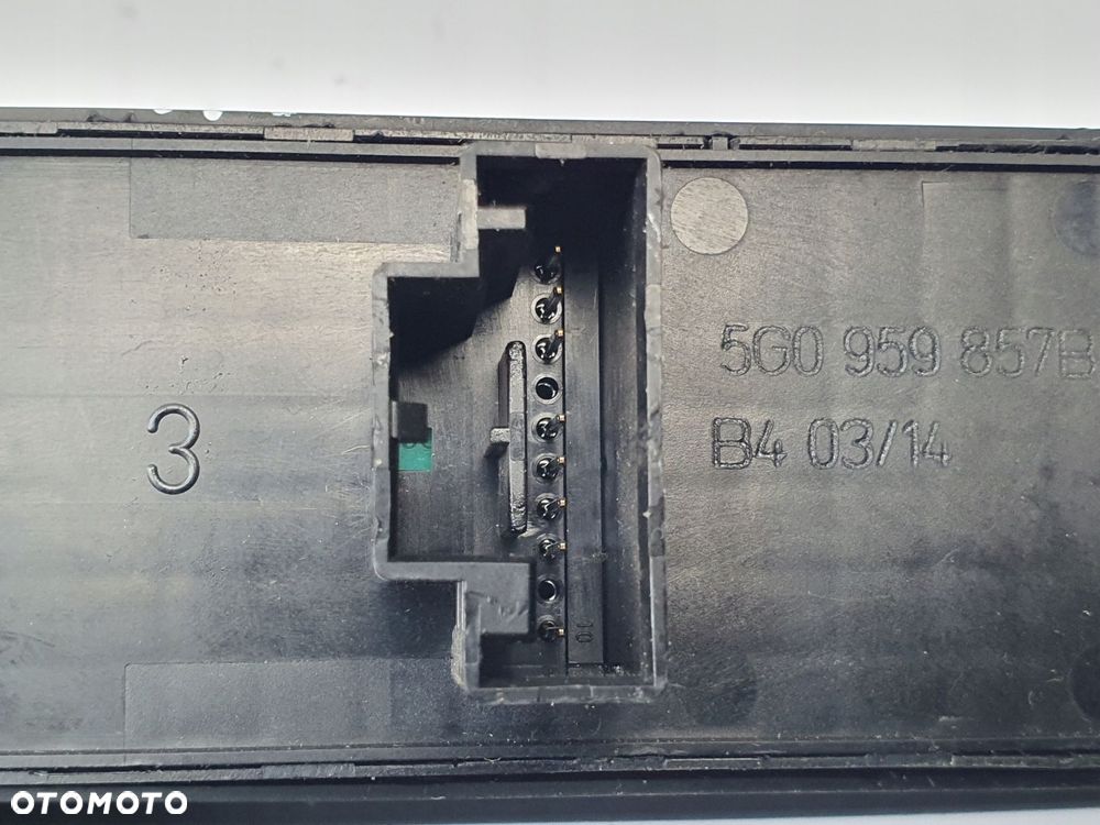 PANEL STEROWANIA SZYB Szybami VW Golf VII Przełącznik 5G1867255C - 12