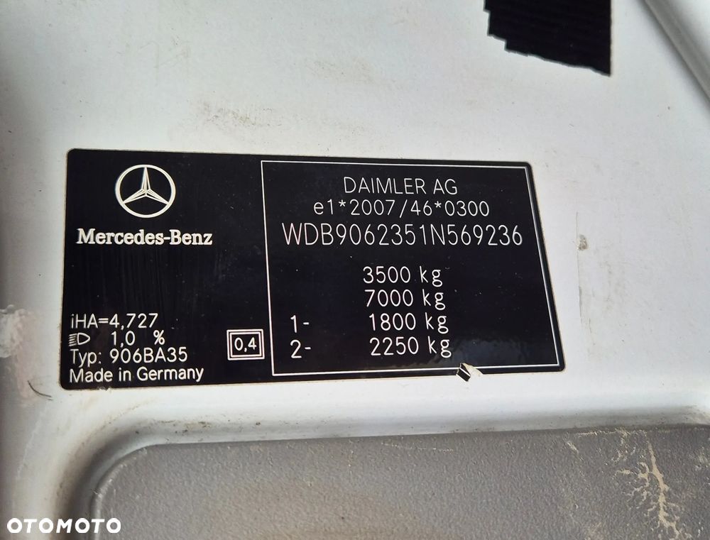 Mercedes-Benz Sprinter 316 - 19