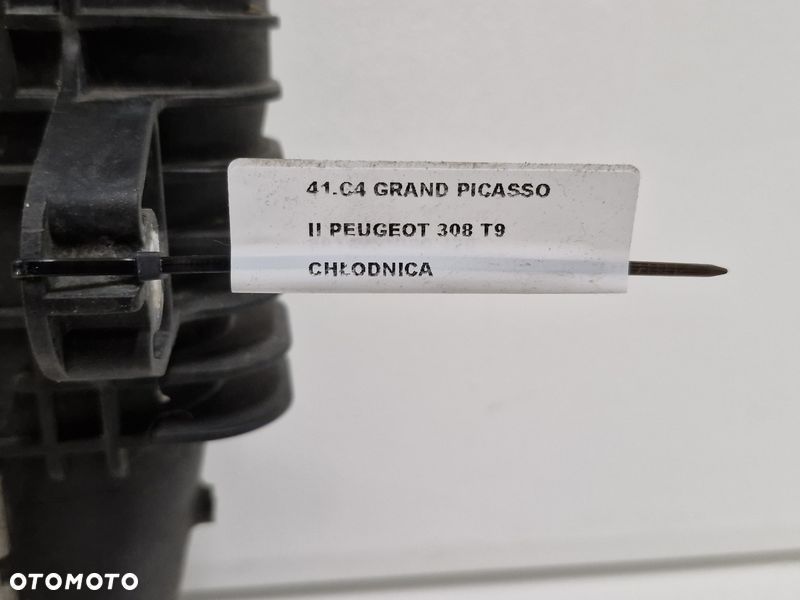 CITROEN C4 GRAND PICASSO II 1.6 D CHŁODNICA POWIETRZA INTERCOOLER 9675627980 - 8