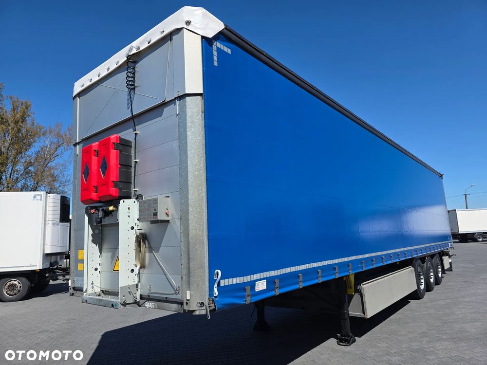 Schmitz Cargobull Firanka Dach Podnoszony Oś Podnoszona 2,80 Wysoka SUPER STAN JAK NOWA ! ! ! - 1