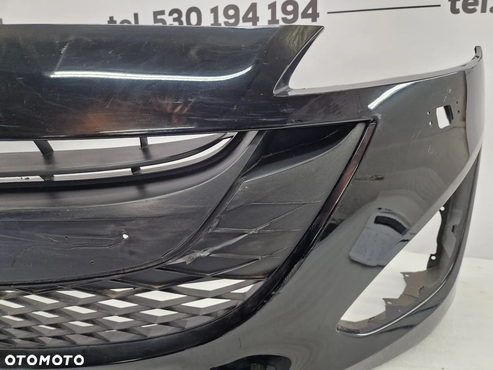 MAZDA 5 LIFT 10- ZDERZAK PRZEDNI PRZÓD NA SPRYSKI + KRATKA ŚRODKOWA , NR C513-50031 , NR AUKCJI NZ686 - 18