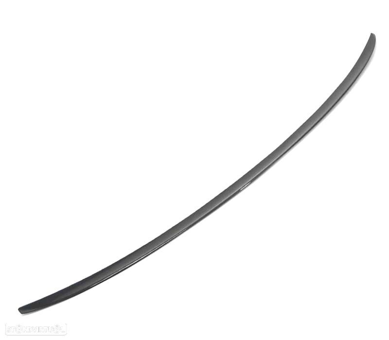 AILERON LIP SPOILER TRASEIRO BMW E92 E93 06-14 LOOK M PRETO BRILHANTE - 2