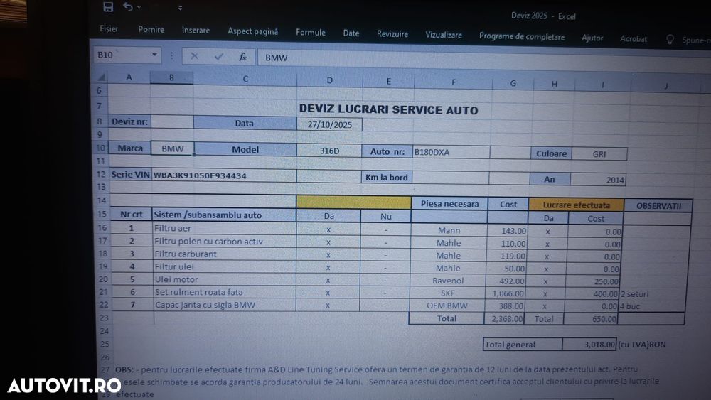 BMW Seria 3 316d Modern Line - 13