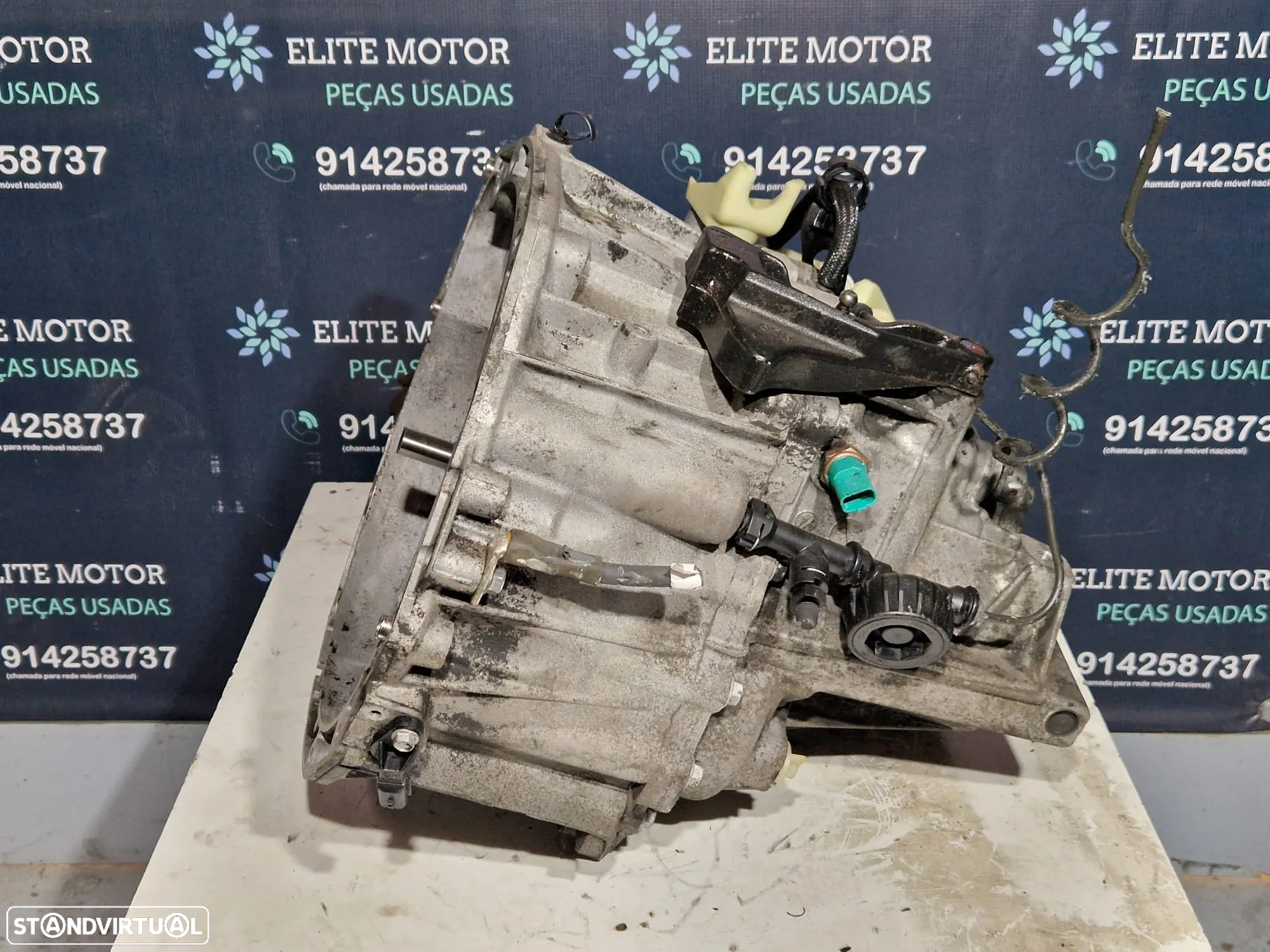 Caixa de 6 velocidades manual ND4002 RENAULT SCENIC 3 1.9 DCI 130CV III ND4 002 - 2