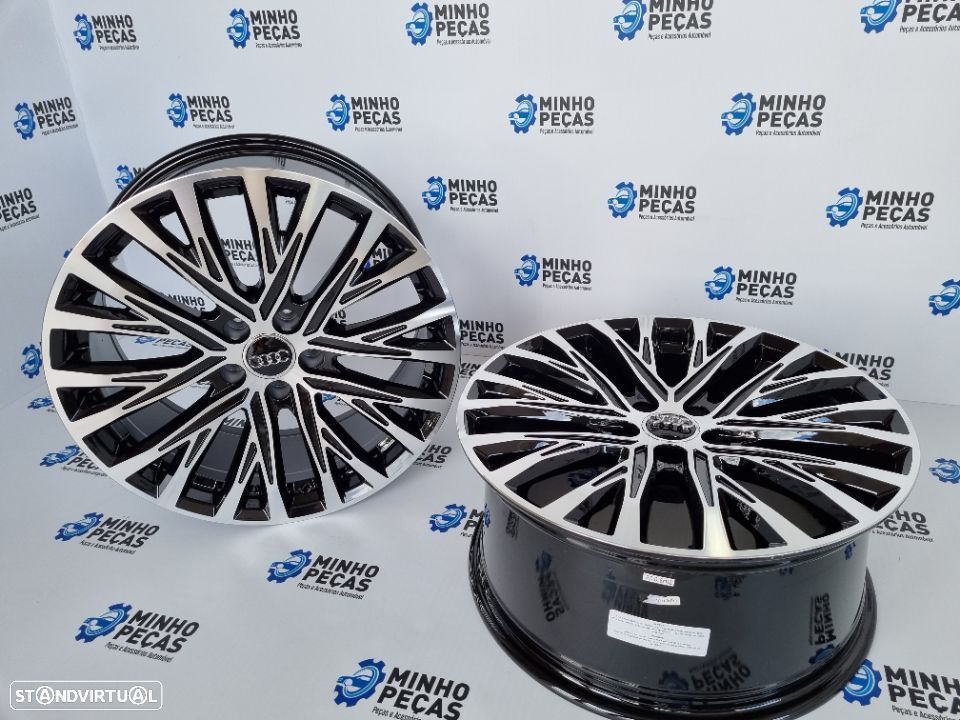 Jantes Audi A8 2019 em 19 Preto Polido - 6