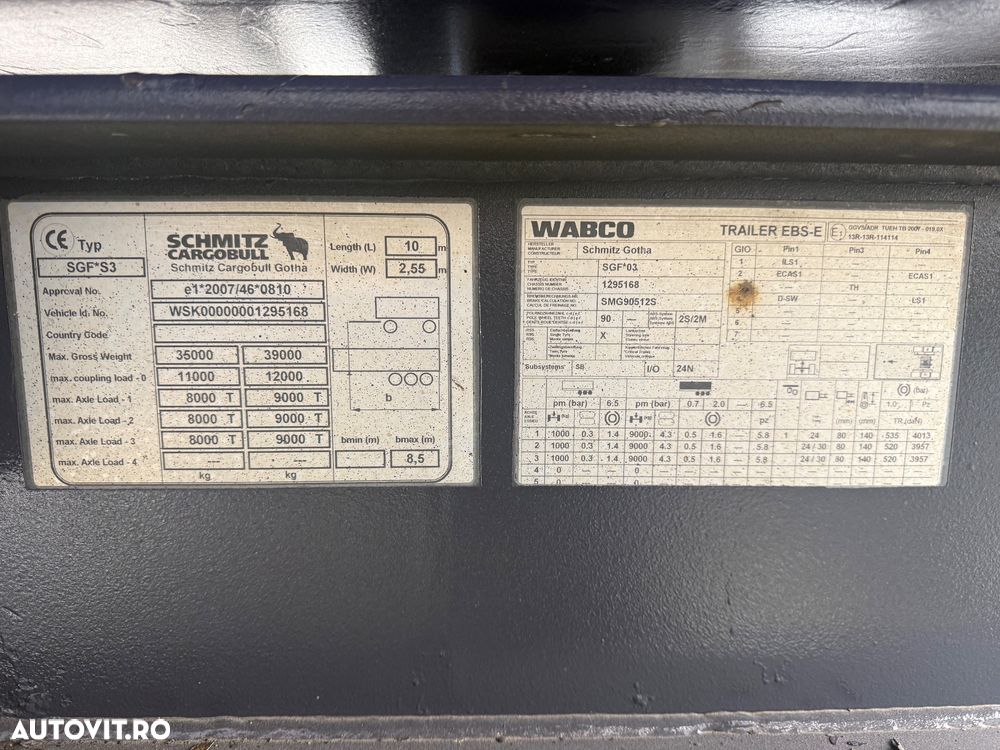 Schmitz Cargobull Basculantă 24 mc - 7