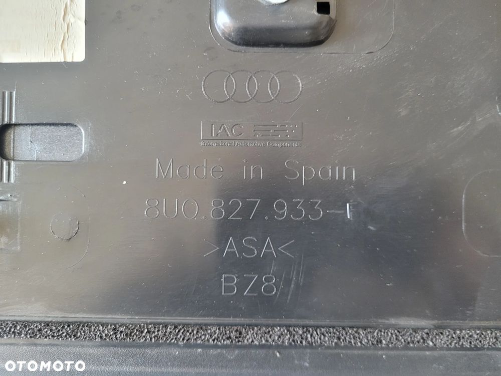 Spoiler Klapy Tylnej Lotka+ Światło Stop Audi Q3 8U0827933F Ładny - 8