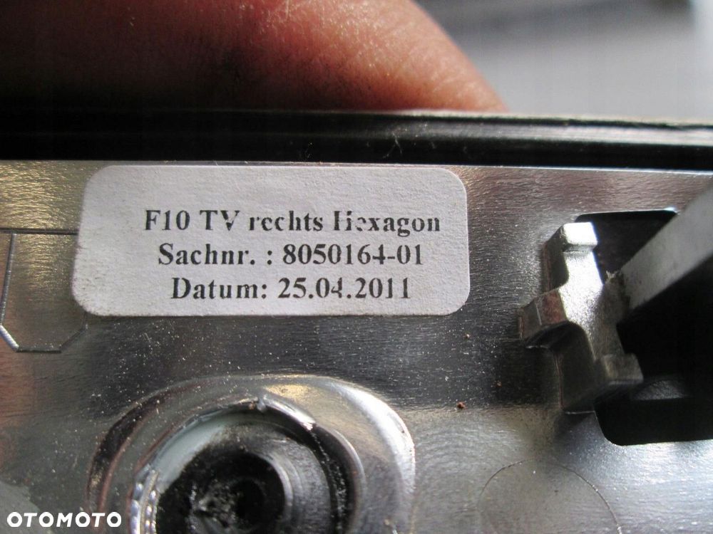 BMW F10 F11 LISTWY WEWNĘTRZNE DEKORY MPAKIET - 6