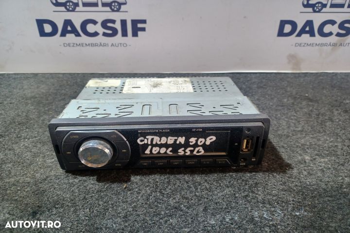 Radio cd UNIVERSAL Citroen C5 1 [facelift] [2004 - 2008] Liftback 2.0 - 1