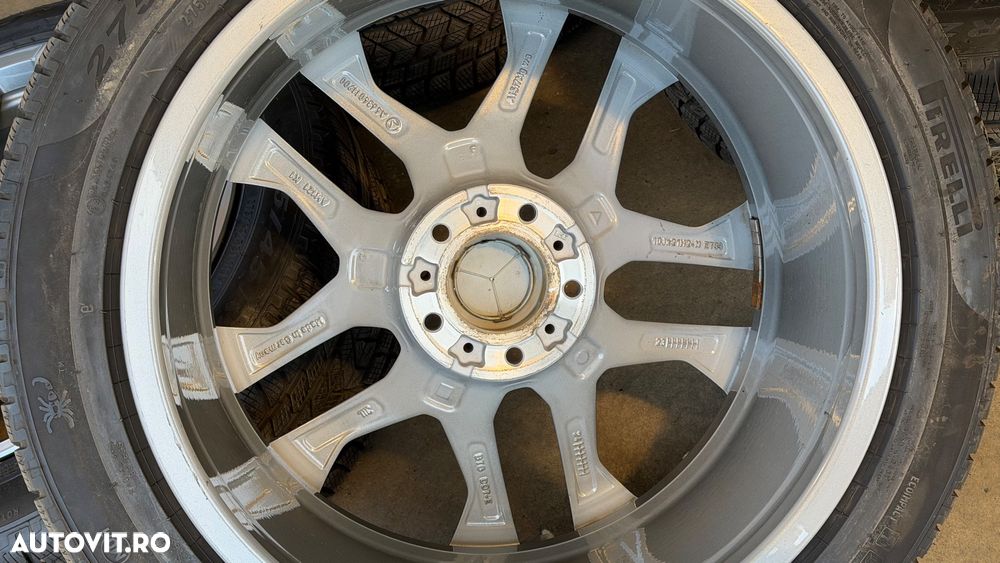 Vând jante originale Mercedes G-class pe 21” cu anvelope de iarnă - 13