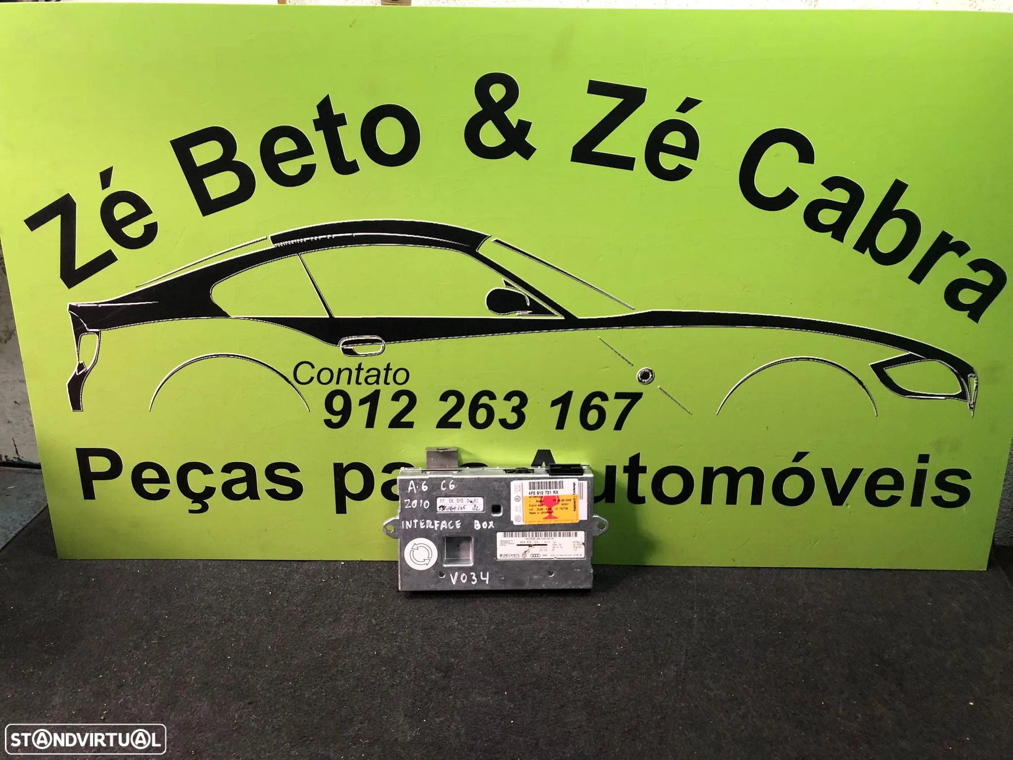AUDI A6 C6 A8 MODULO INTERFACE Box - V034 - 2