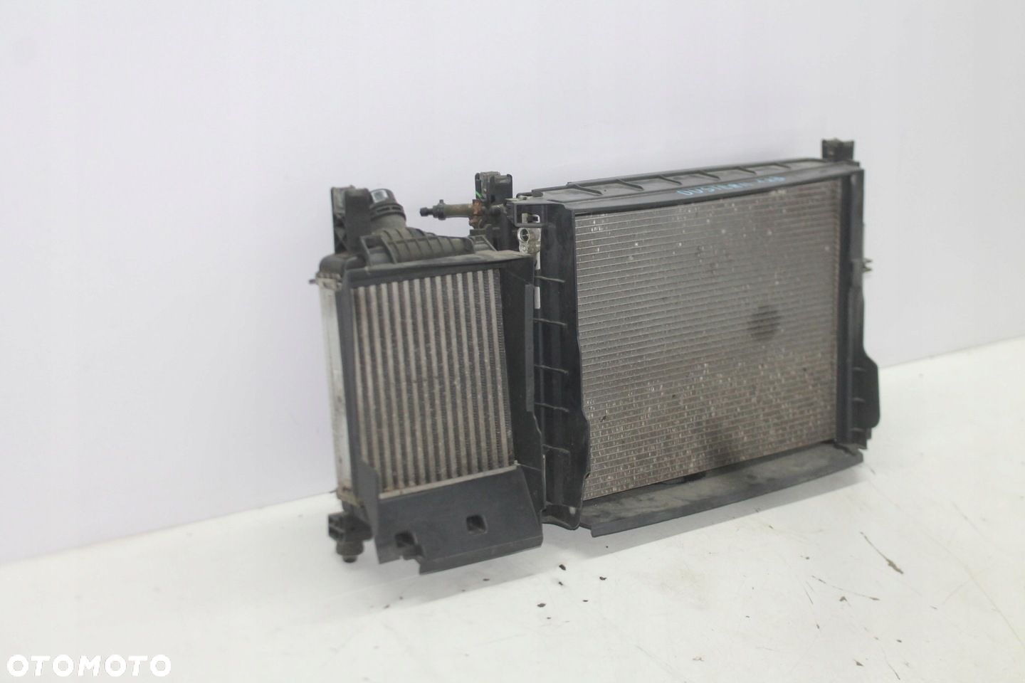 CHŁODNICE WENTYLATOR KOMPLET DACIA DUSTER II 1.2 TCE 17-21 - 2