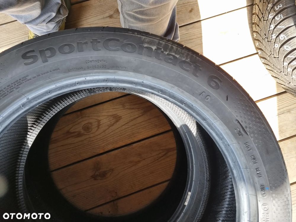 Opony Continental SportContact 6 255/45R19 104Y,2021r,4x7mm jak nowe - 14