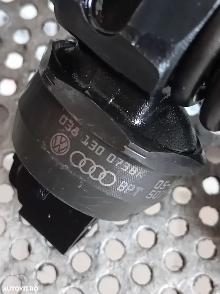 Injectoare Injector Vw Seat Skoda 2.0 Tdi Motor BMP Cod 038130073BK Passat Golf Touran Etc - 6