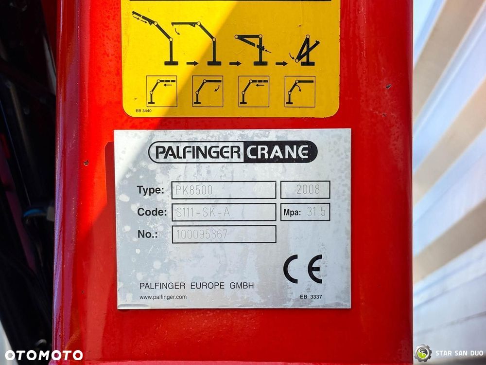 Mercedes-Benz AXOR 1824 4x4 PALFINGER PK 8500 HDS Żuraw - 27