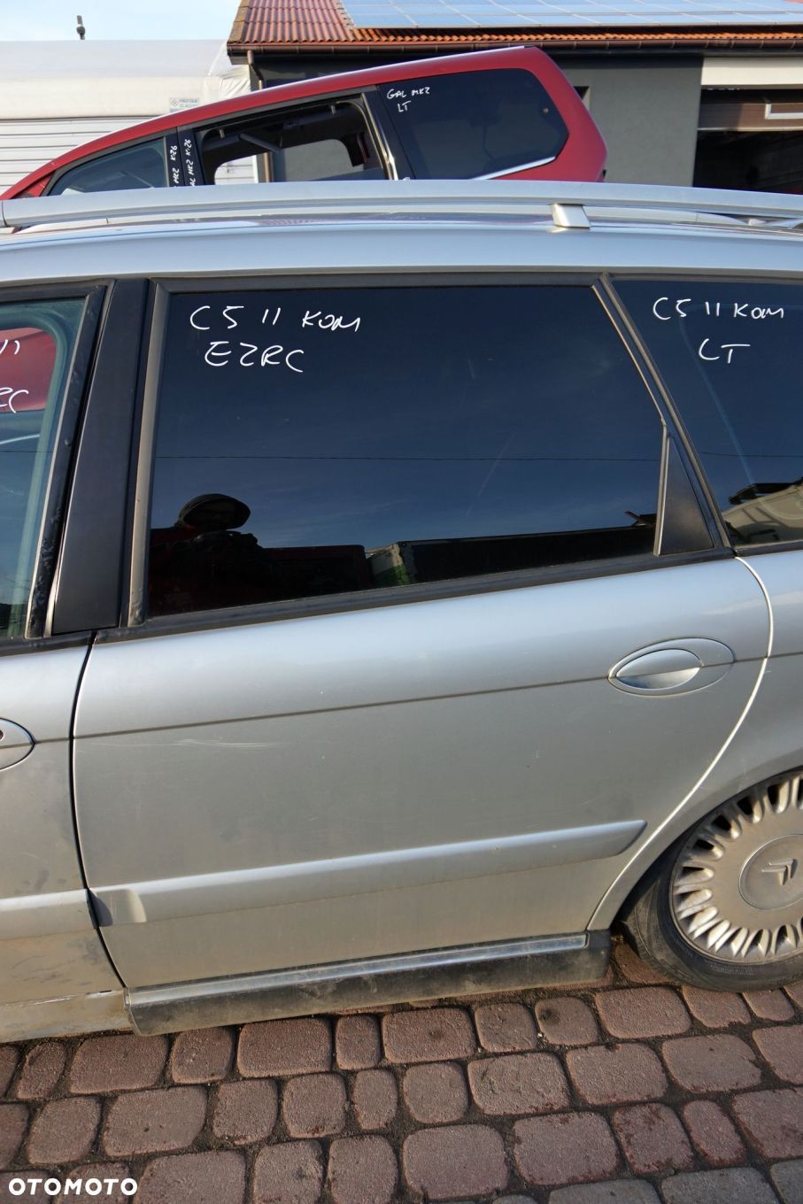DRZWI TYLNE LEWE C5 II LIFT KOMBI EZRC  SREBRNY CITROEN 2004-2007 - 1
