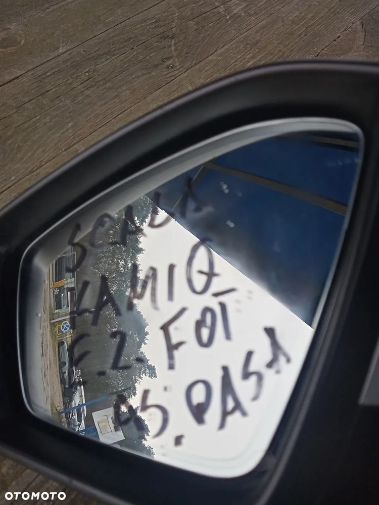 Lusterko Skoda Scala Kamiq lewe12 pin asystent fotochrom - 7