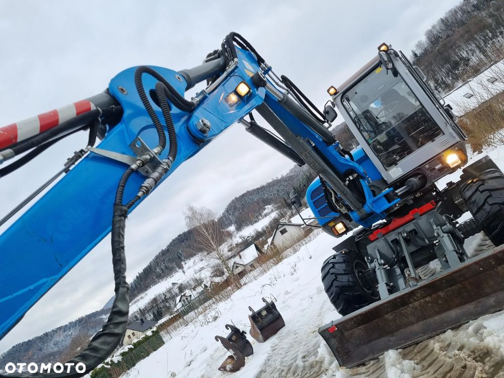 Wacker Neuson EW100 Koparka Kołowa 11 ton. 3x Ramię +ROTOTIL z regulacją szybkości+ Skosowanie Hydr+Pompa ON Łyżki. z Norwegii Jak Nowa z salonu! 2086mtg PERKINS silnik. STABILIZATORY Klima. DEKRA 2026r. Książka serwisowa. Szybkozłącze Hydr. Opcja podpięcia samego wiertła do gleby. - 27