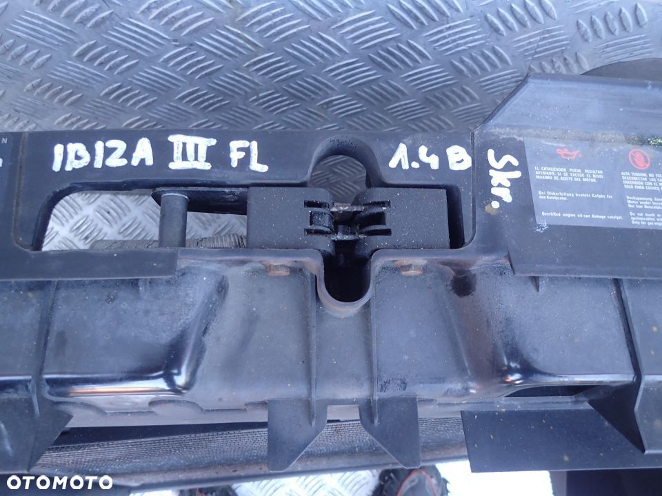 SEAT IBIZA III PAS PRZEDNI KOMPLET CHLODNIC BENZYNA RADOM - 3