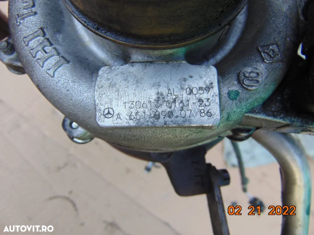 Turbina Mercedes 2.2 euro 5 B Class w246 CLA w117 gla x117 w242 w204 - 5