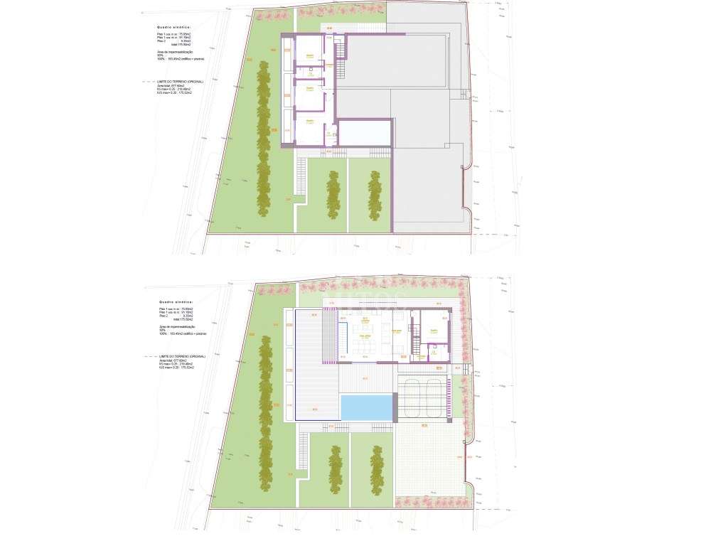 Terreno com projeto de arquitetura aprovado situado em Orbacém - Ca... - Grande imagem: 4/11