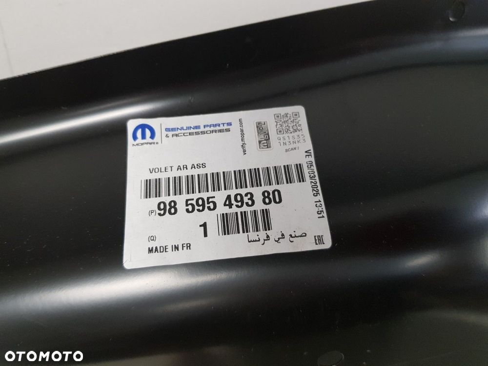 FABRYCZNIE NOWA ORYGINALNA KLAPA BAGAŻNIKA COMBO E BERLINGO IV PARTNER 4 RIFTER 18-25 9859549580 - 6