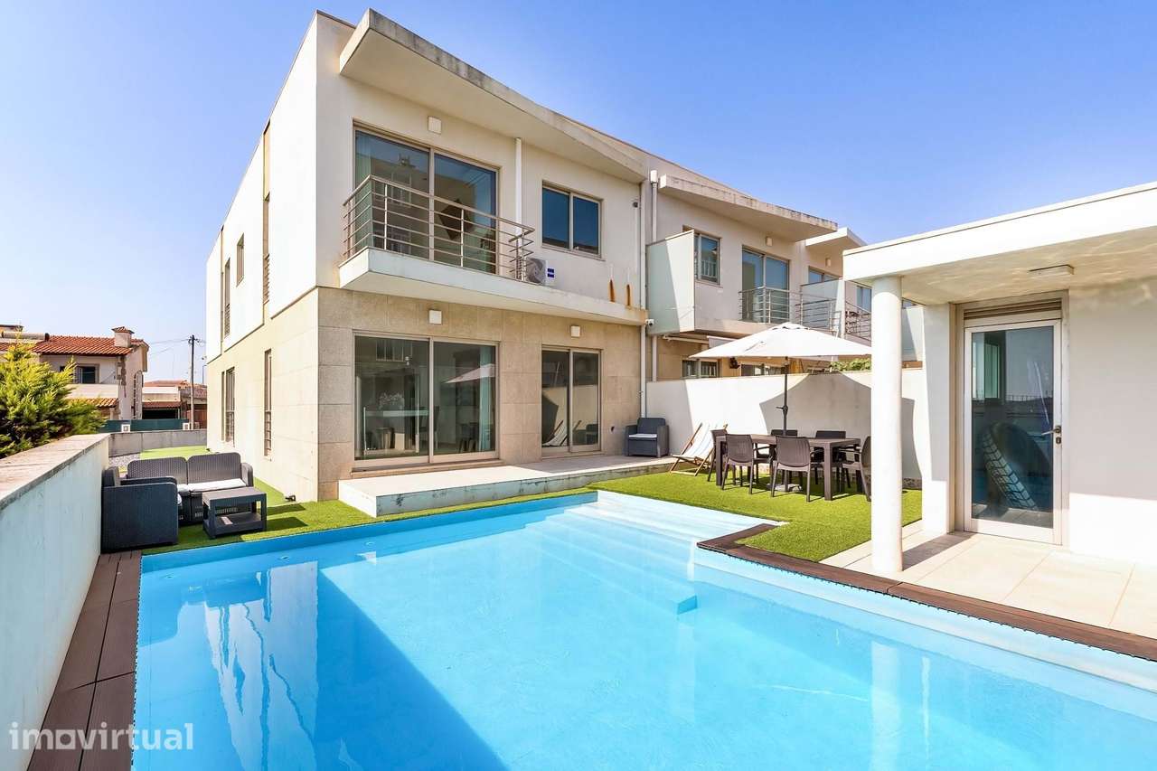 Moradia V4 c/ Piscina Frente ao Mar | Labruge - Grande imagem: 2/37