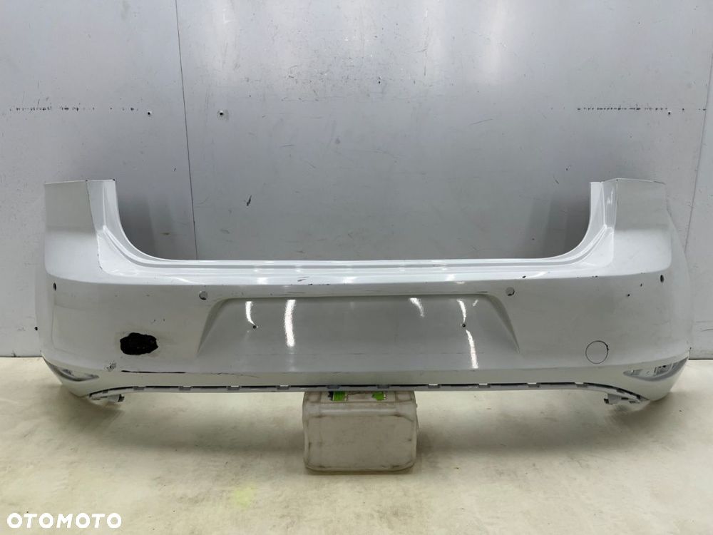 Zderzak tylny VW Golf VII 7 12-17r. Przedlift Hatchback HB tył 5G6807421 zamiennik - 1