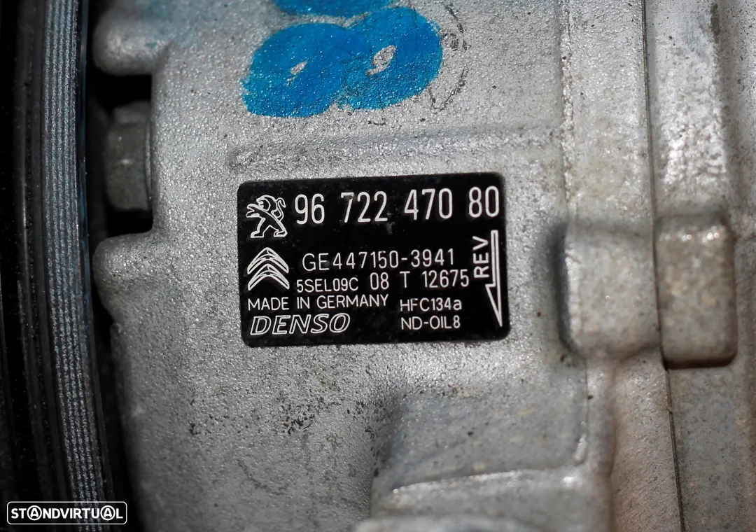 COMPRESSOR AC PEUGEOT 208 - 4