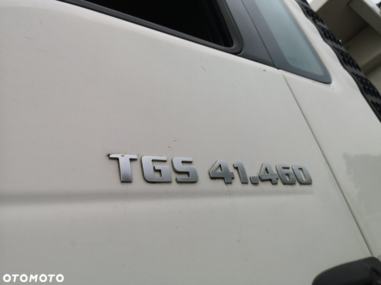 MAN TGS 41.460 MEILLER KIPPER 8x6 Manual 89-Tys. Km!! - 9