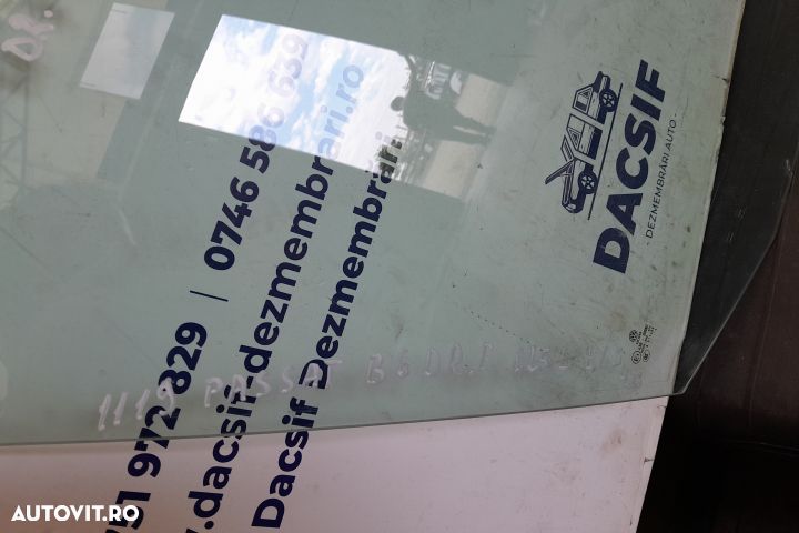 Geam usa fata dreapta 43R-00082 43R-00082 Volkswagen VW Passat B6 [20 - 2