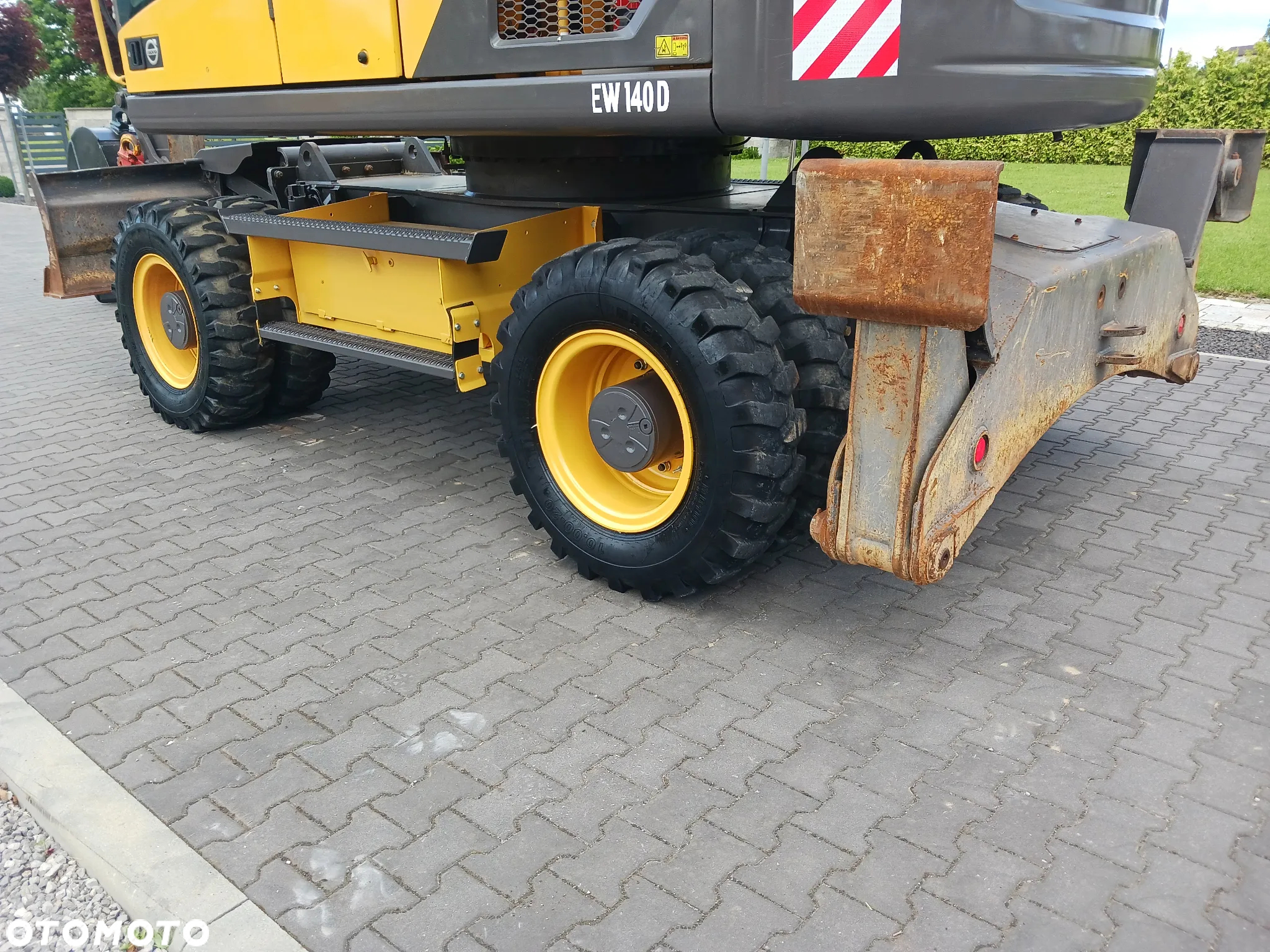 Volvo 140D Pług- Podpory - 25