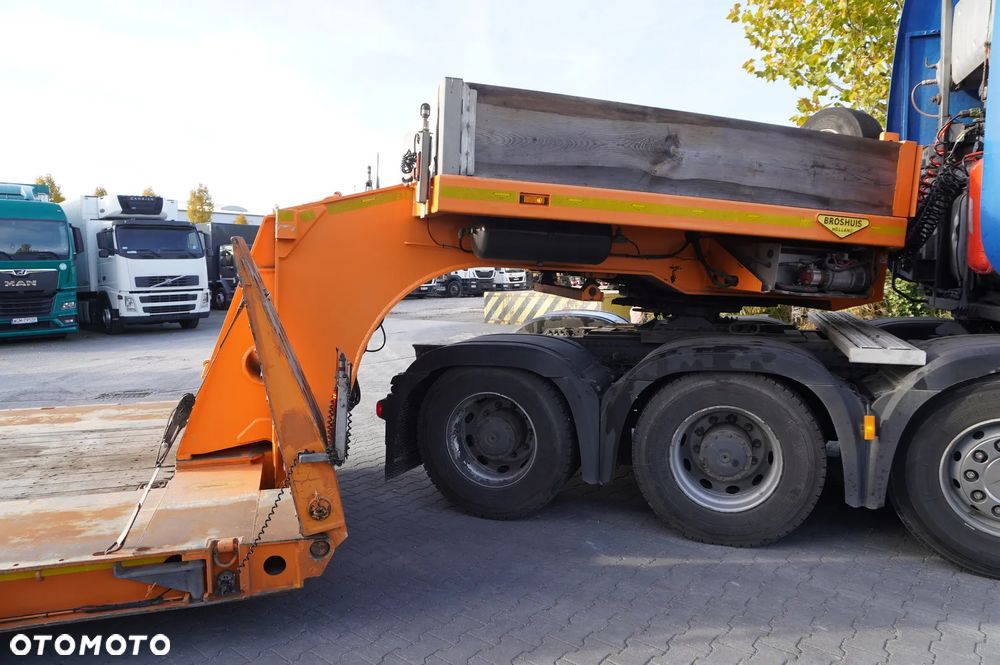 Broshuis 3ABD-48 61.0t / 40 ton ładowności / 3 osie skrętne / zawieszenie hydrauliczne - 21