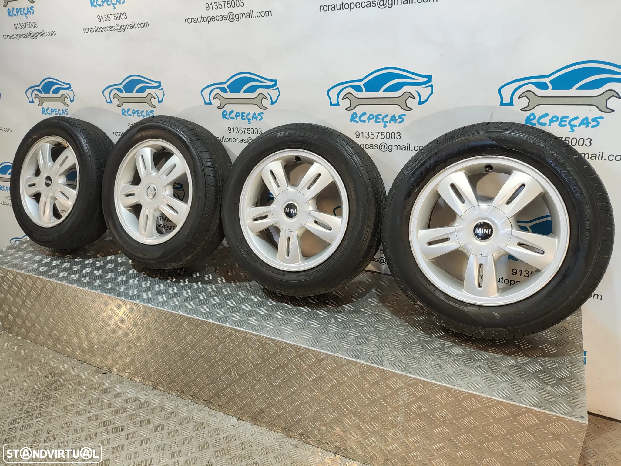 - Conjunto Jantes 15 Mini 5,5J ET45 4X100 6763295 - 8
