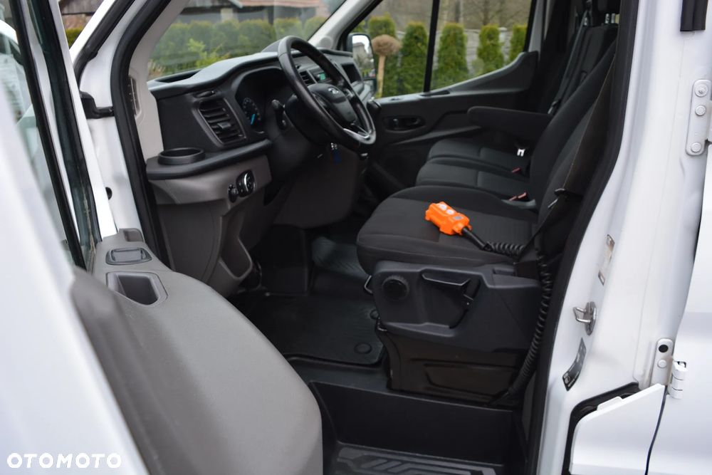 Ford TRANSIT_PIĘKNY 2020/21 Rok-EURO 6+KLIMA_SOLIDNA 3-STRONNA ORYGINALNA WYWROTKA Z WŁOCH_7-OSÓB BRYGADÓWKA DOKA - 16