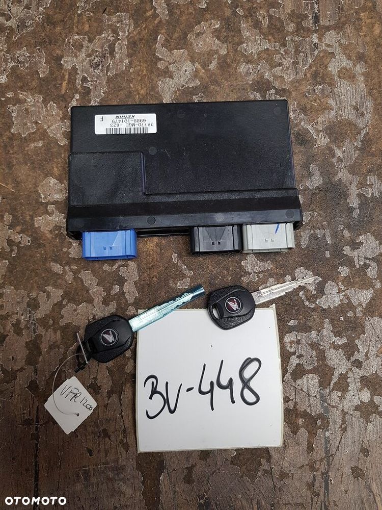 Moduł zapłonowy Ecu klucz Honda VFR 1200 F 38770-MGE-623 - 1