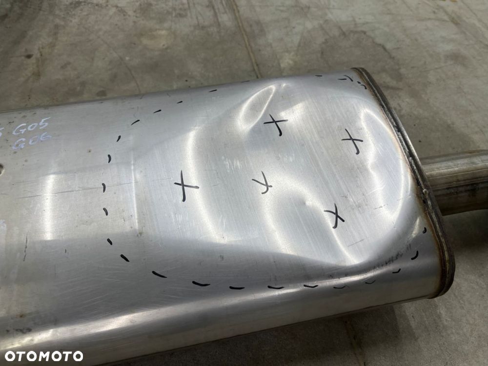 Wydech BMW X5 G05 X6 G06 18r.- 3.0d diesel tłumik końcowy 8470058 - 8