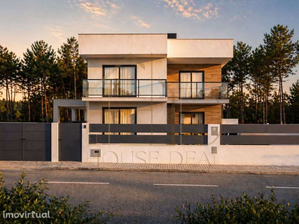 IMPRESSIONANTE Moradia T4 com Piscina. Pinhal do General. Fernão Ferro - Grande imagem: 3/25