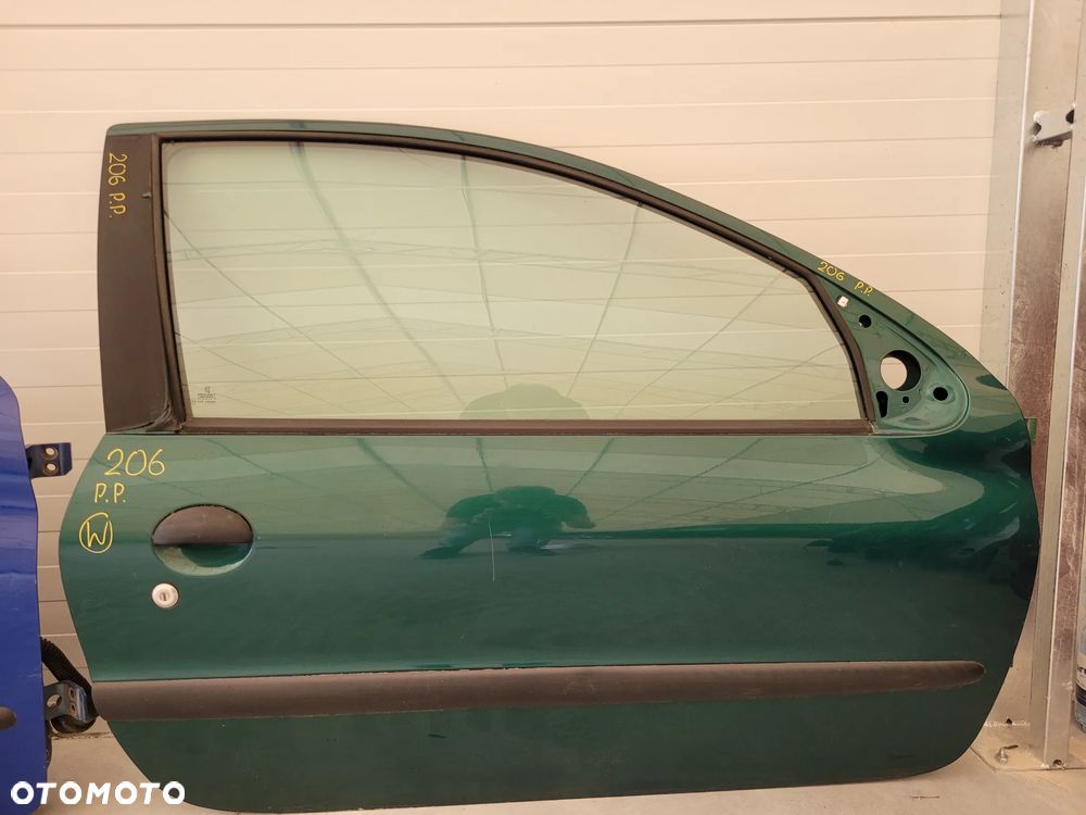 DRZWI PRAWY PRZÓD PEUGEOT 206 3D - 5