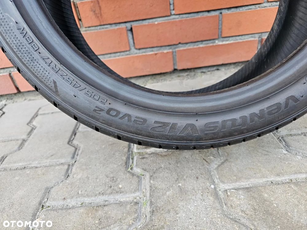 (O167) 205/45ZR17 88W 7,3mm 17r / Hankook Ventus V12 evo2 - 5