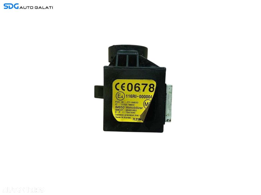 Kit Pornire ECU Calculator Motor Tablou Panou Sigurante Ceas Ceasuri Bord Cititor Chei Cheie CIP Imobilizator Chevrolet Aveo 1.2 Benzina 2003 - 2011 Cod 96435559 96652430 96651328 [LS0137] [LS0138] - 10