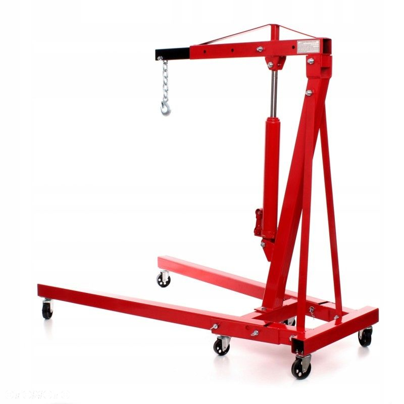 KRAFTDELE ŻURAW WARSZTATOWY 2T PODNOŚNIK 2000KG STABILNY I SOLIDNY KD320 - 4