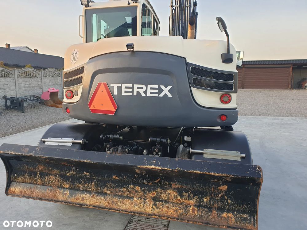 Terex TW 110 ROTOTILT/SZCZYPCE 3-ŁYŻKI SPROWADZONY PIĘKNY STAN - 4