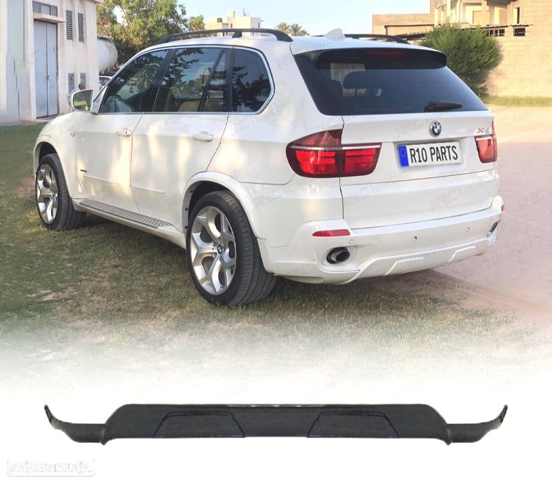 DIFUSOR BMW X5 E70 07- LOOK M - 1