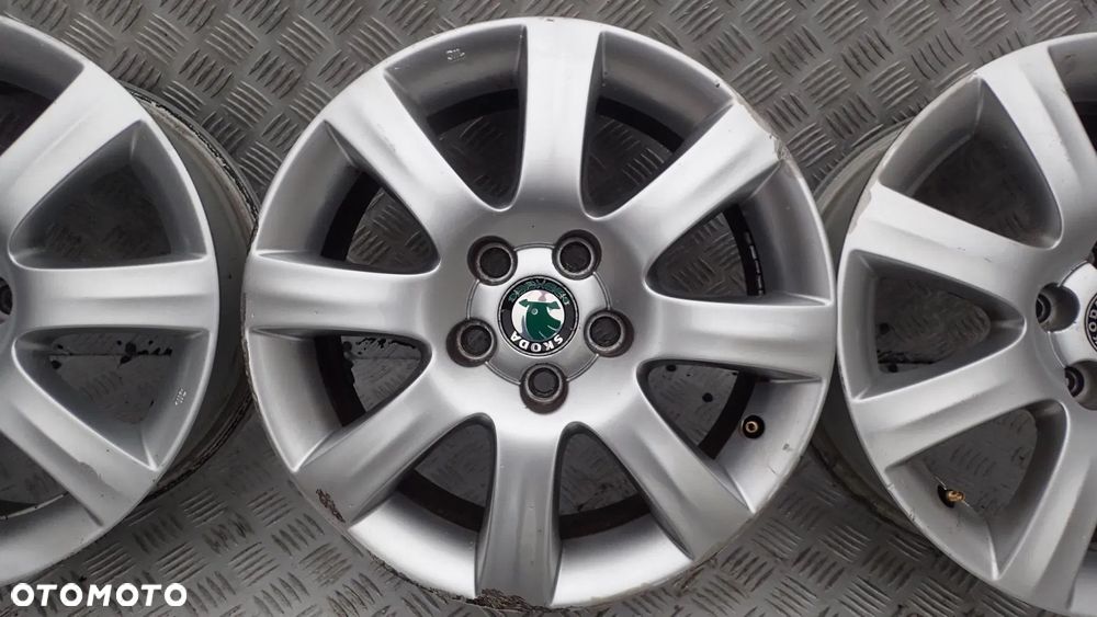 FELGI ALUMINIOWE SKODA 6JX15 ET 43 5J0601025G - 6