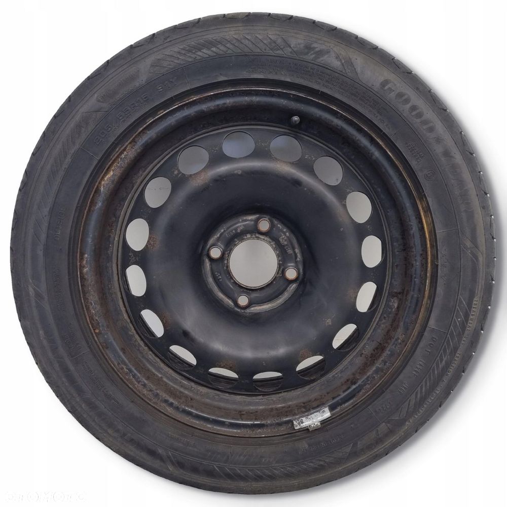 KOŁO ZAPASOWE Peugeot 2008 Citroen C4 zapas felga 205/55 R16 4x108 2160728 - 1