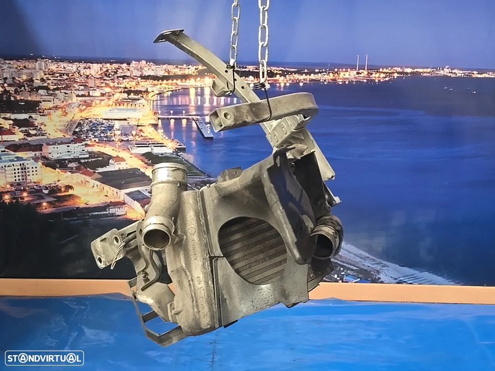 Conjunto Intercooler + Suporte + Resguardo ORIGINAIS para Audi A8 D3 4E (2003–2010) Lado Esquerdo - 5