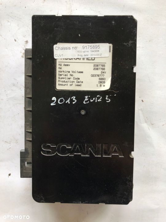 STEROWNIK MODUŁ ŚWIATEŁ SCANIA R 9175895 - 1