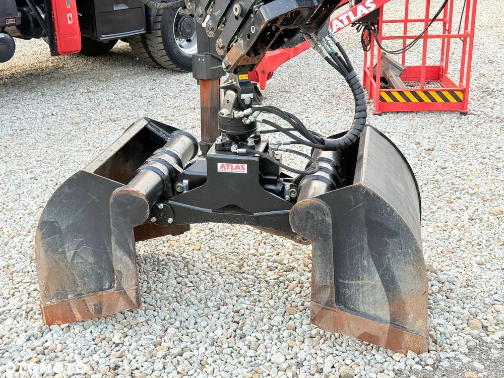 MAN * MAN 26.360 TGS * HDS Kran Atlas 240.2 * 6x6 * Kiper Wywrotka Meiller* Kosz Łyżka * Energetyka * - 35