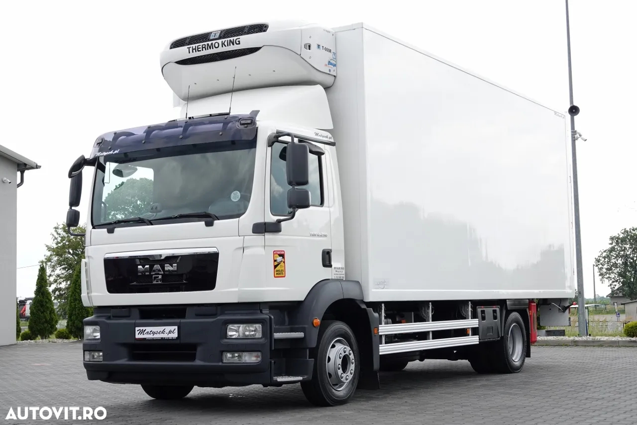 MAN TGM 12.290 / 4x2 / FRIGIDER 6.5 M / THERMO KING T-600 R UNIT / LIFT DE ÎNCĂRCARE DHOLLANDIA / IMPORTAT - 2